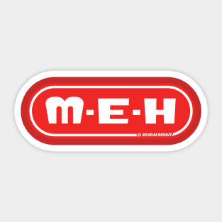 M-E-H Grocery Sticker